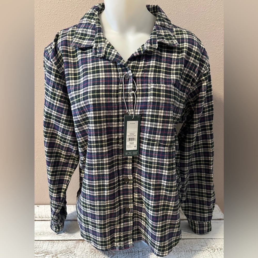 Alpine Design Hike Mid-Weight Plaid Flannel Shirt - NWT